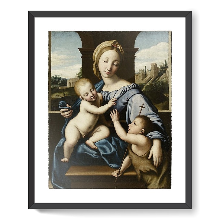 La Vierge à l Enfant avec saint Jean framed art prints Boutiques de