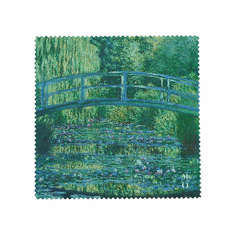 Microfibre Claude Monet Le Bassin Aux Nymph As Harmonie Verte